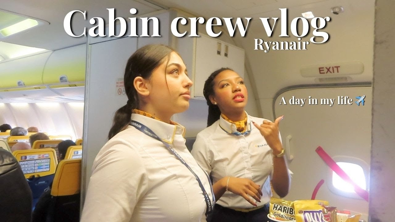 День из моей жизни в качестве бортпроводника авиакомпании Ryanair: ранний подъём, GRWM, разговоры...