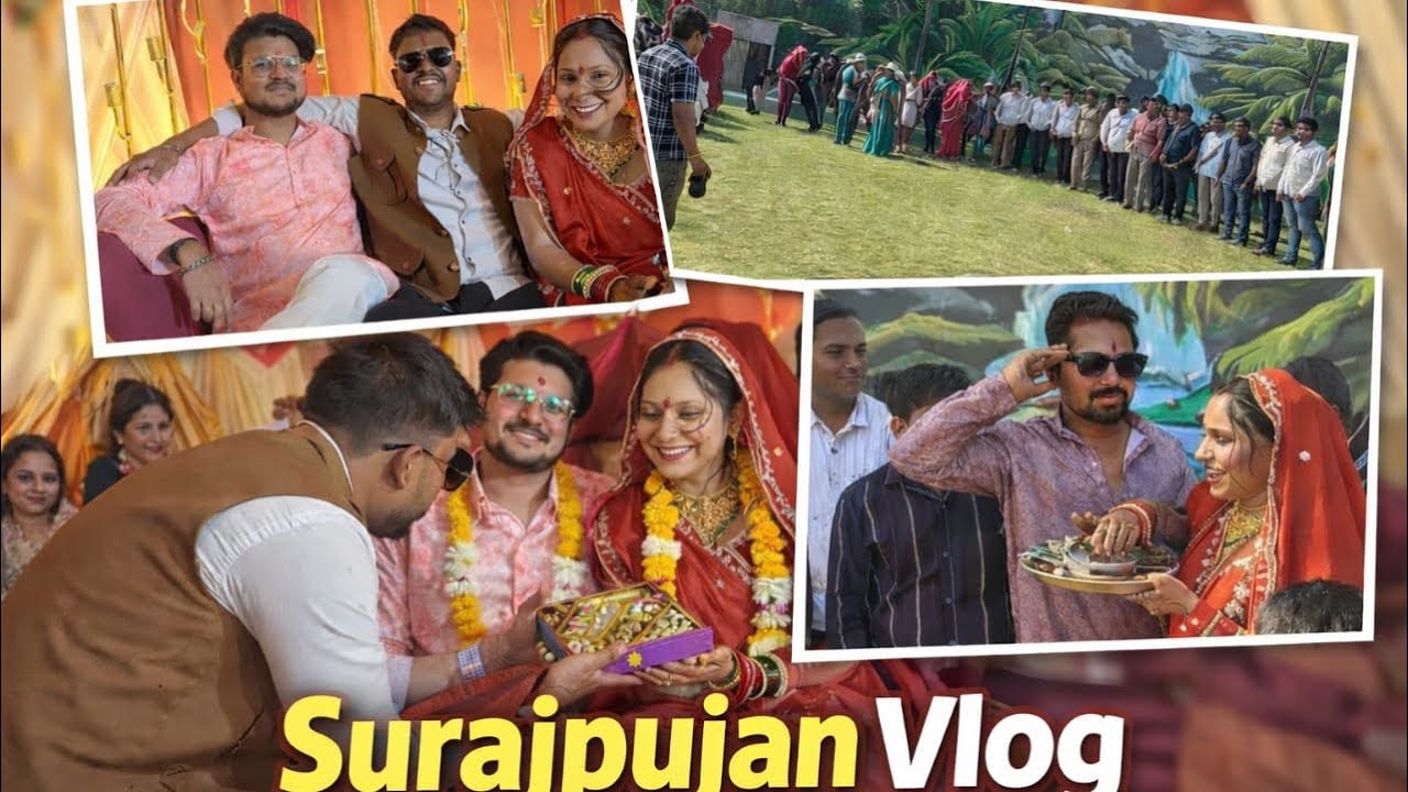 Koshi di ka Suraj pujan ❤️