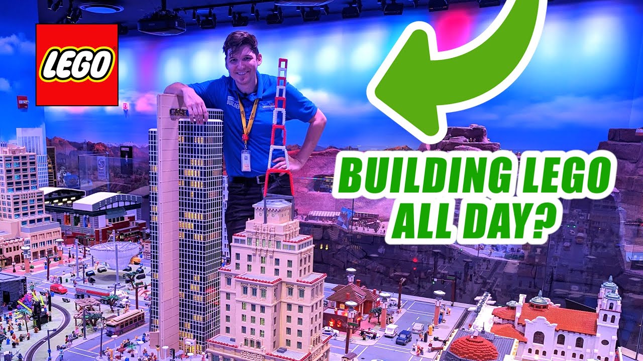 Day in the Life of LEGO Master Model Builder at LEGOLAND Discovery Center