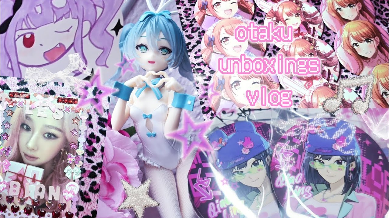 ♡otaku vlog 10| a lot of unboxings etc.
