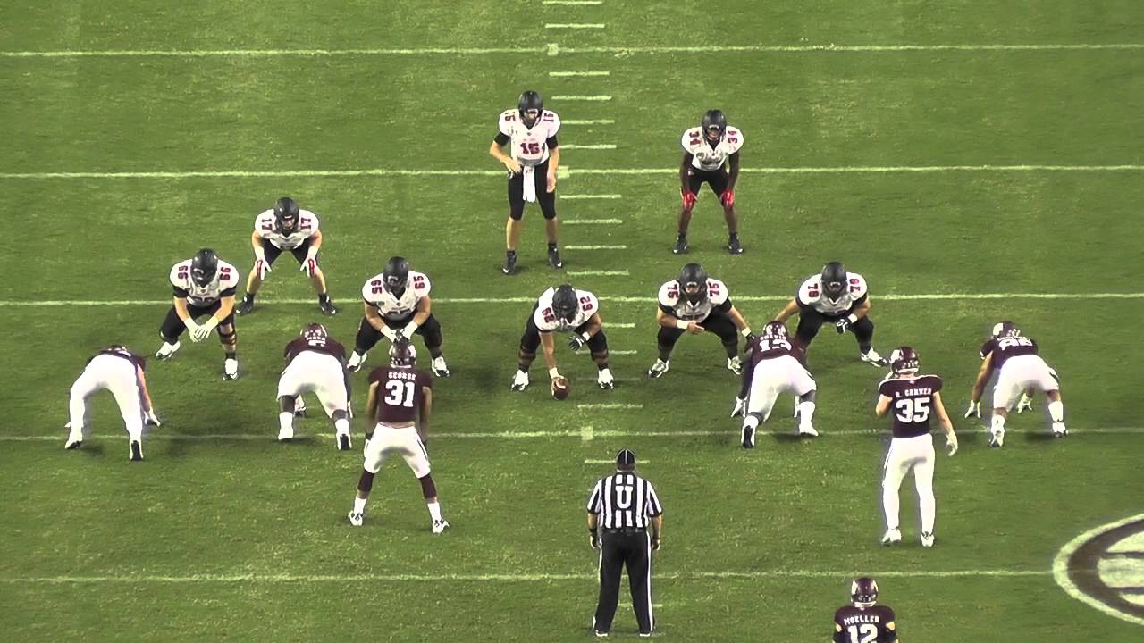 football linemen being effective from a 2 point stance [with tight zone] John Strollo