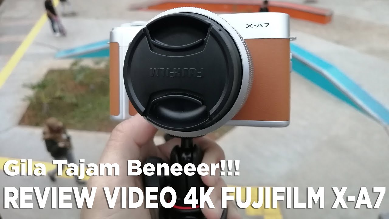 Ngetes 4K fujifilm X-A7, buat nge-vlog asik juga