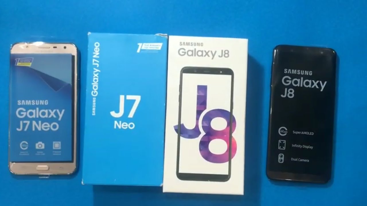 Samsung Galaxy J8 vs Samsung Galaxy J7 Neo