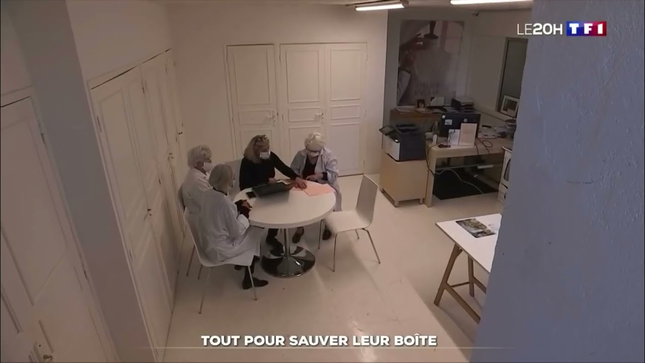 ATELIER EMELIA CREATRICE DE ROBES DE MARIEE ETAIT AU JOURNAL DE 20H DE TF1 LE 3 DECEMBRE 2020