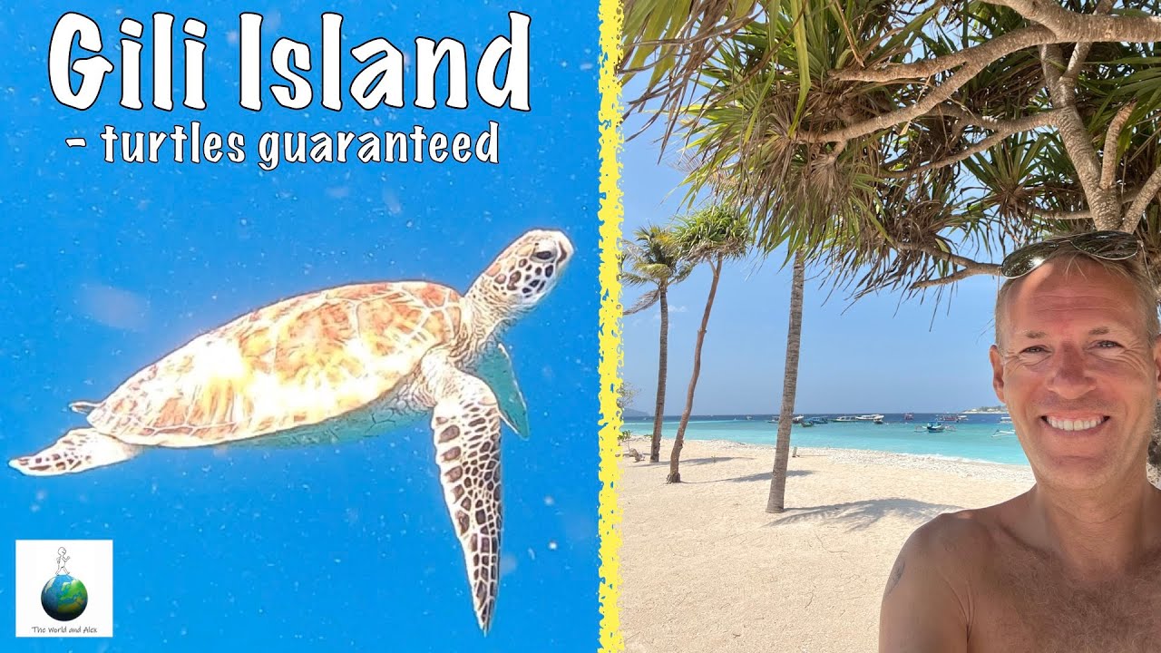 Snorkel or diving; you are bound to spot turtles at Gili Island – a true paradise!