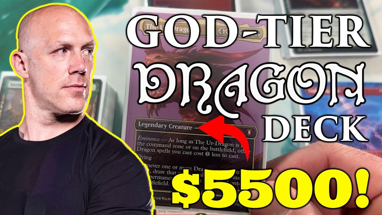 Технология колоды командира UR-DRAGON — $5500 — (Magic The Gathering EDH)
