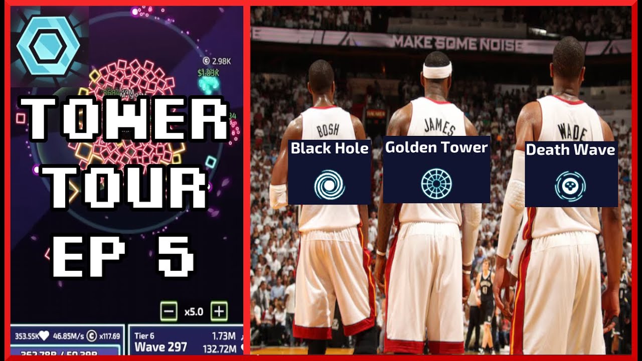THE TOWER TOUR EP 5 | Death Wave is the TRUTH! | Switch to Orb Devo = 342B LTC