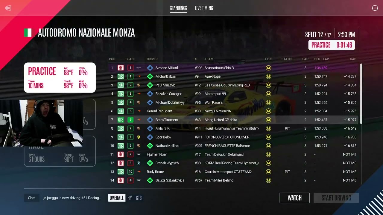 LELELELELE MANS (Ultimate) Monza 6 hour
