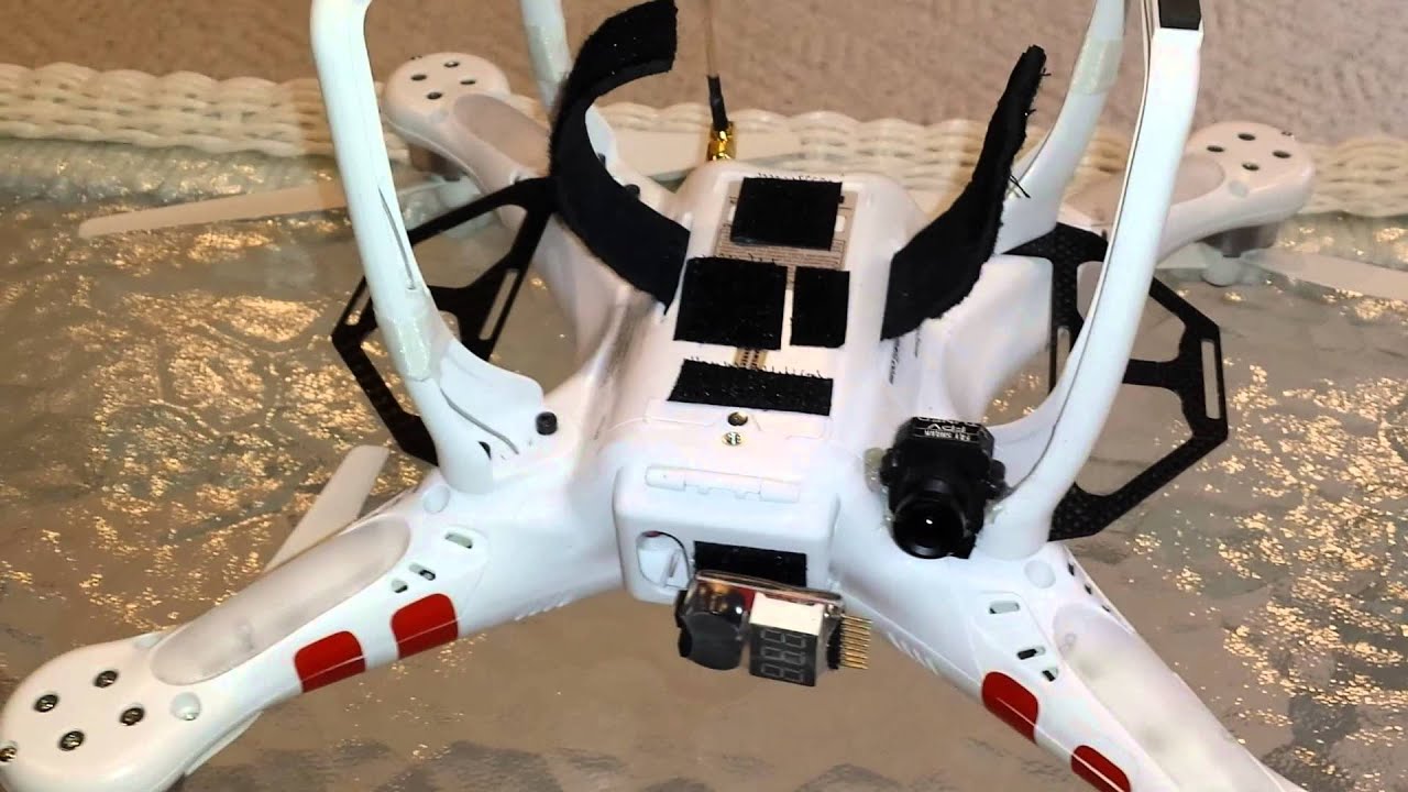 Amazing phantom 1 setup for FPV Flying