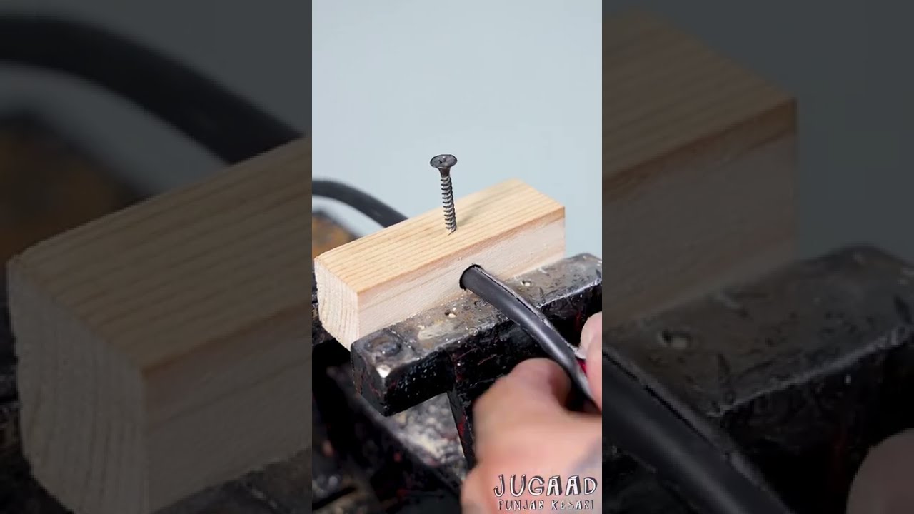 Simple Way to Peel Wire.
