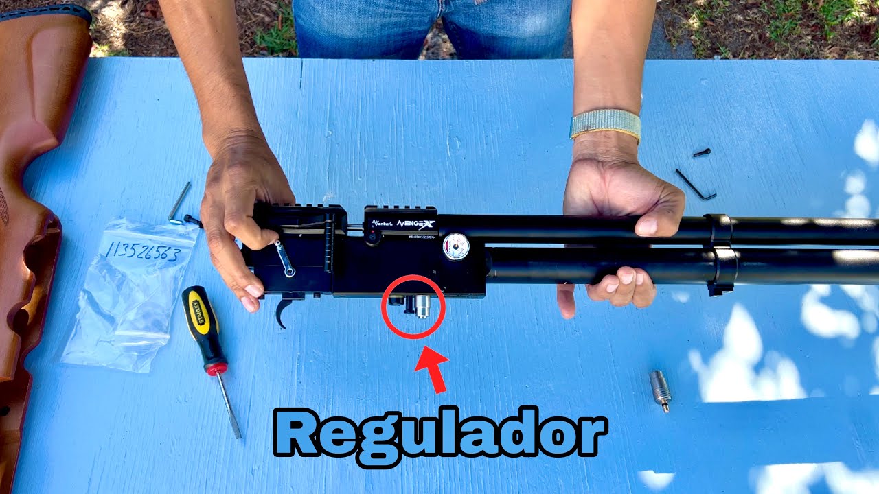 Avenge-X Cambio De Regulador(Muy Sencillo)#pcpairrifle 