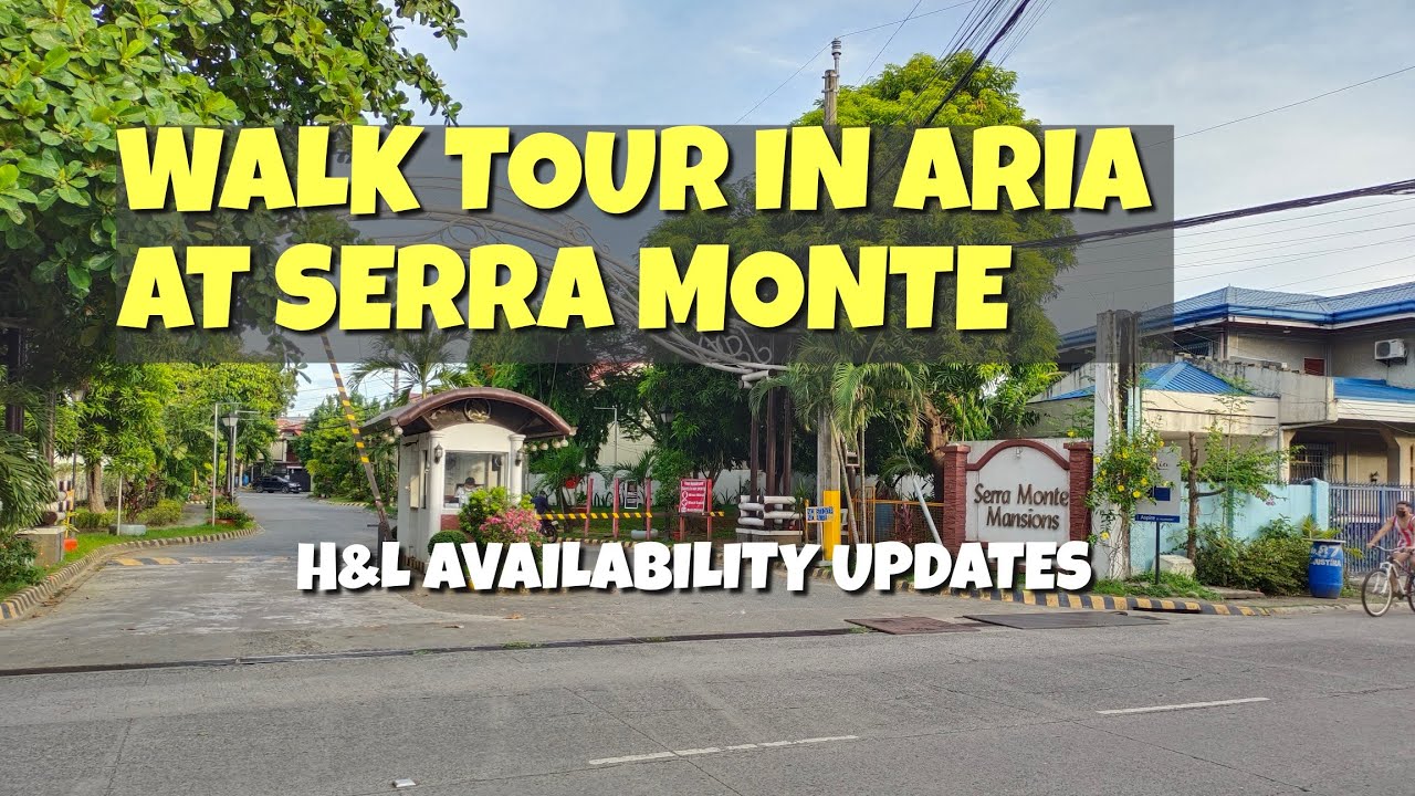 Aria At Serra Monte Updates | Walk Tour | H&L Availability
