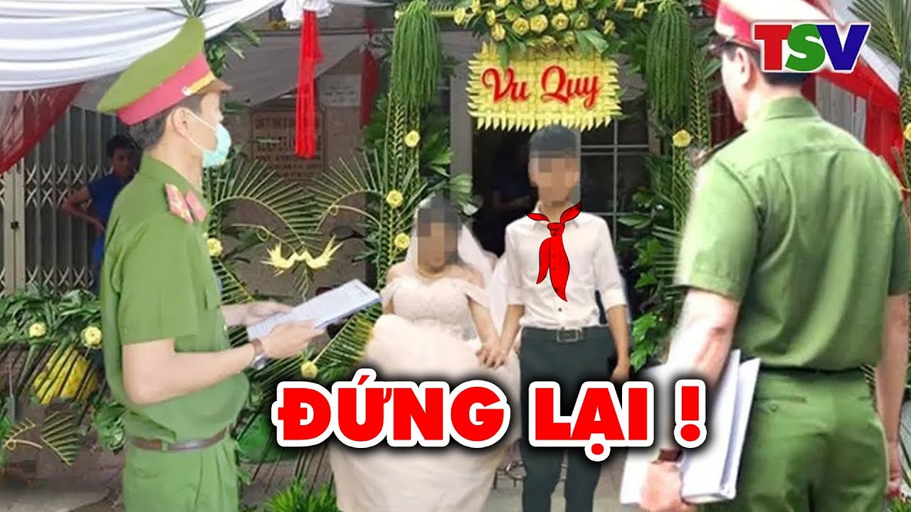 Đang đám cưới linh đình thì Công an ập vào TÓM CHÚ RỂ ngay tại hôn trường | TSV