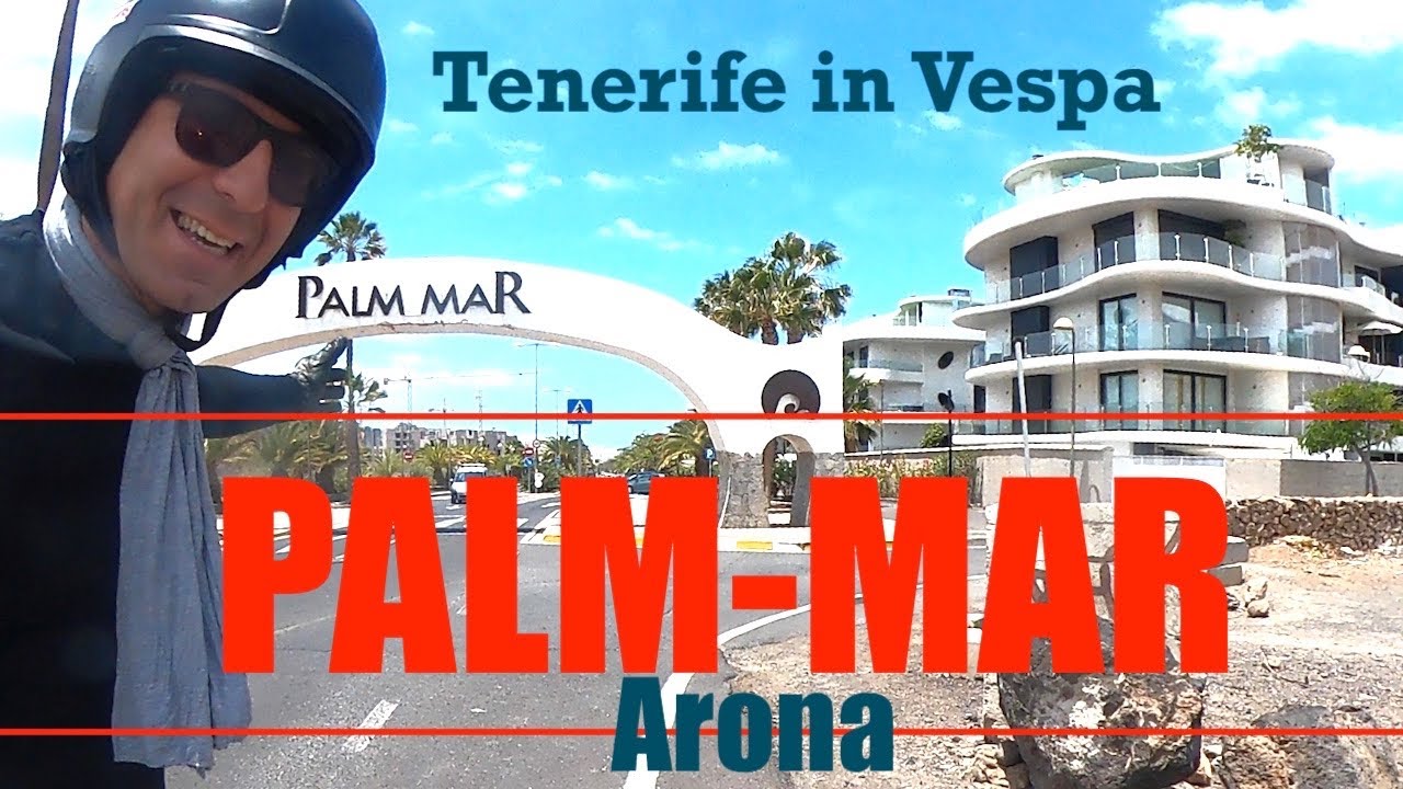PALM-MAR Tenerife sud ! Calma e qualitá di vita. Giro in Vespa !