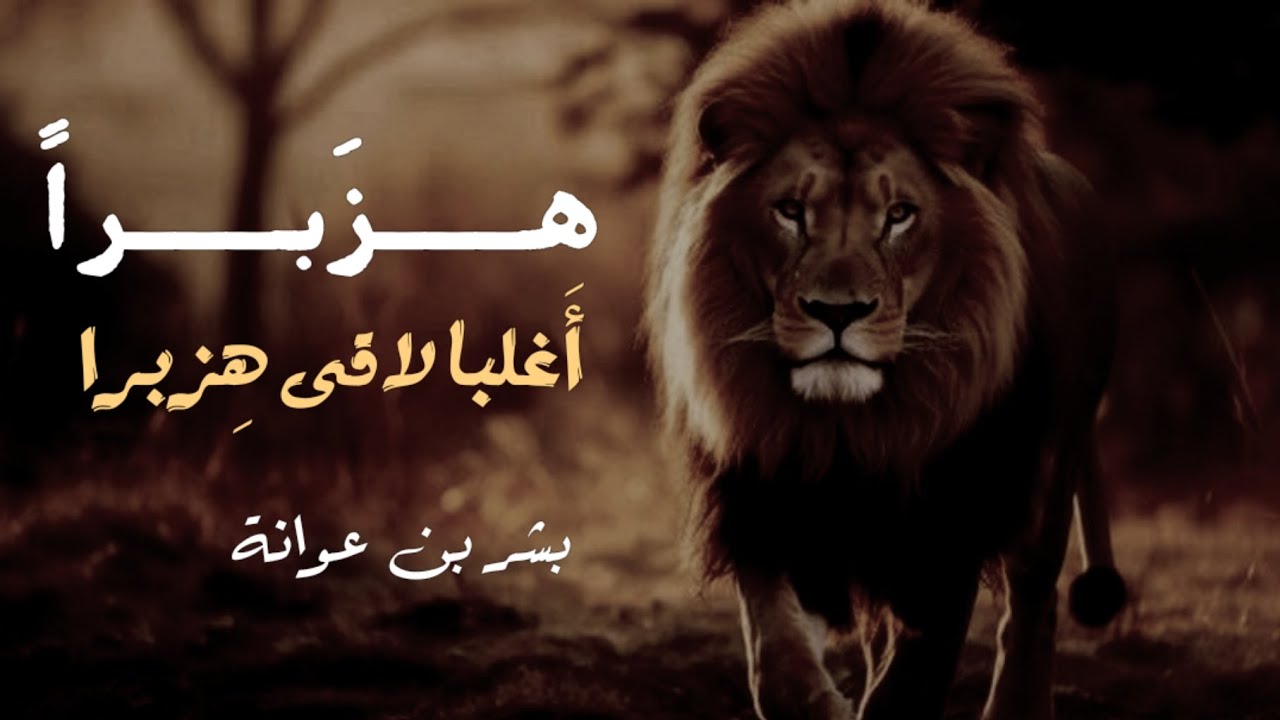 أفاطم لو شهدت ببطن خبت | بشر بن عوانة | #بدون_موسيقى