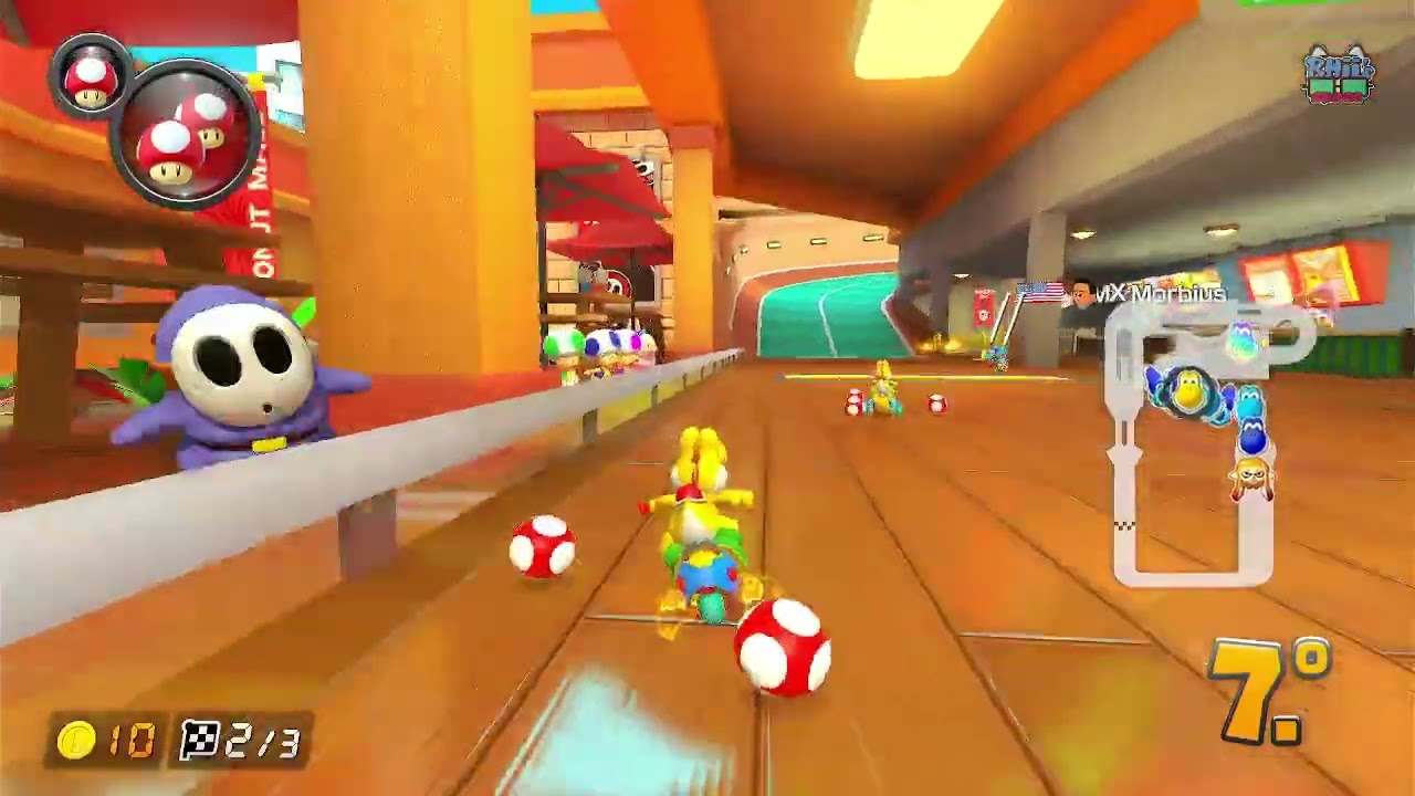 MK8D SQ 2v2 a media noche con Andres