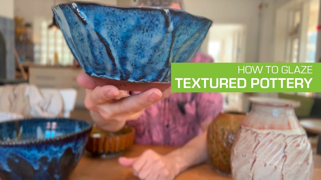 105. Glazing Pottery with Textures