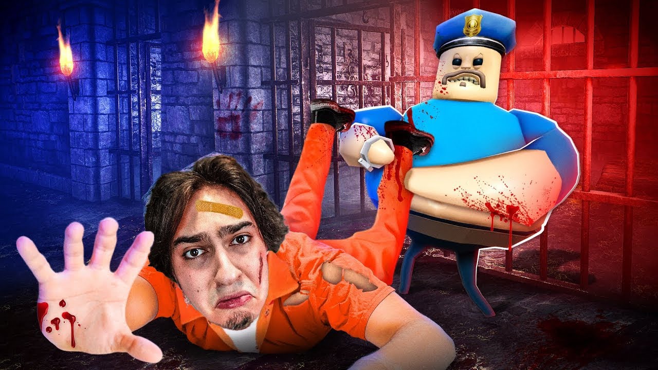 OSURUKLU POLİS HAPİSHANESİNDEN KAÇIYORUZ (Roblox Barry's Prison Run)