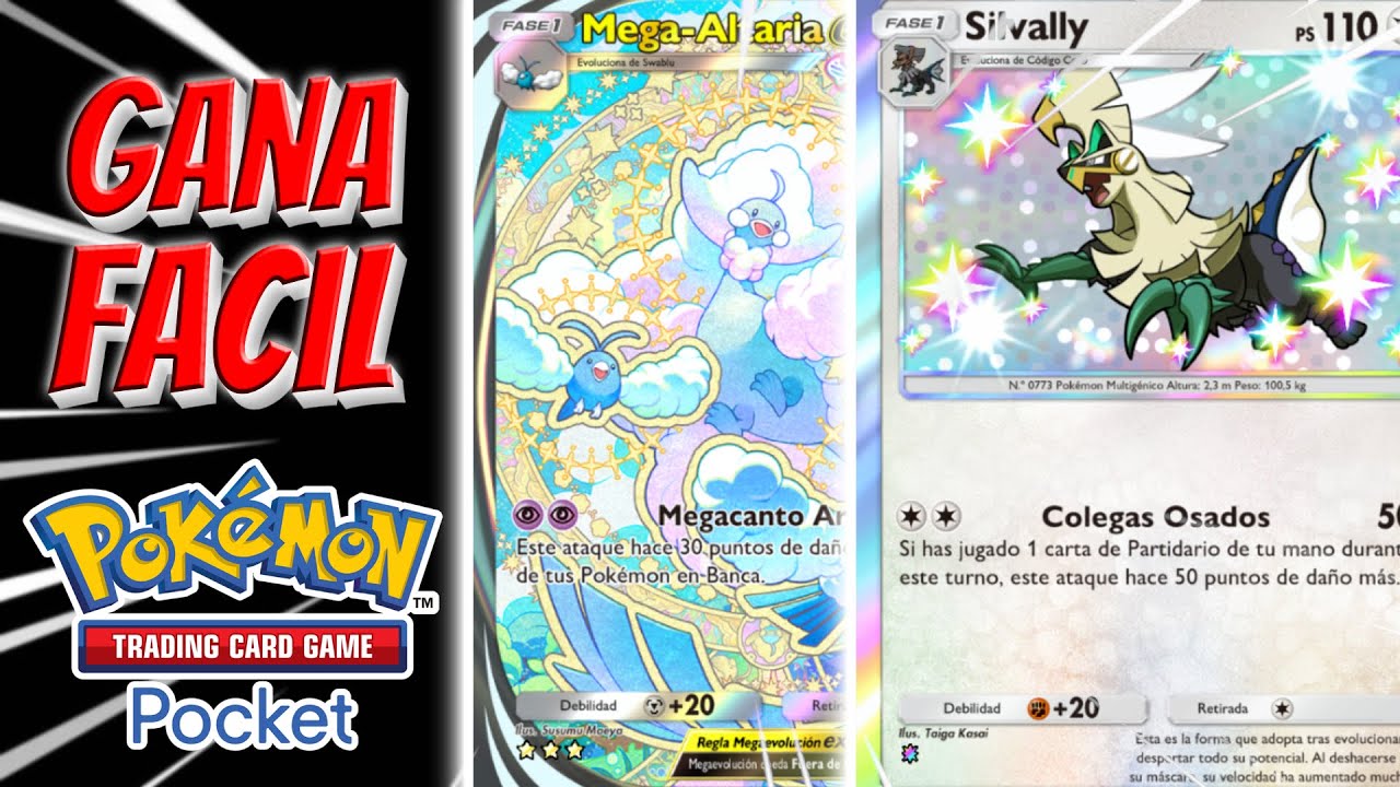 5-0 con este MAZO de Silvally Mega-Altaria! ROTISIMO - Pokemon TCG Pocket