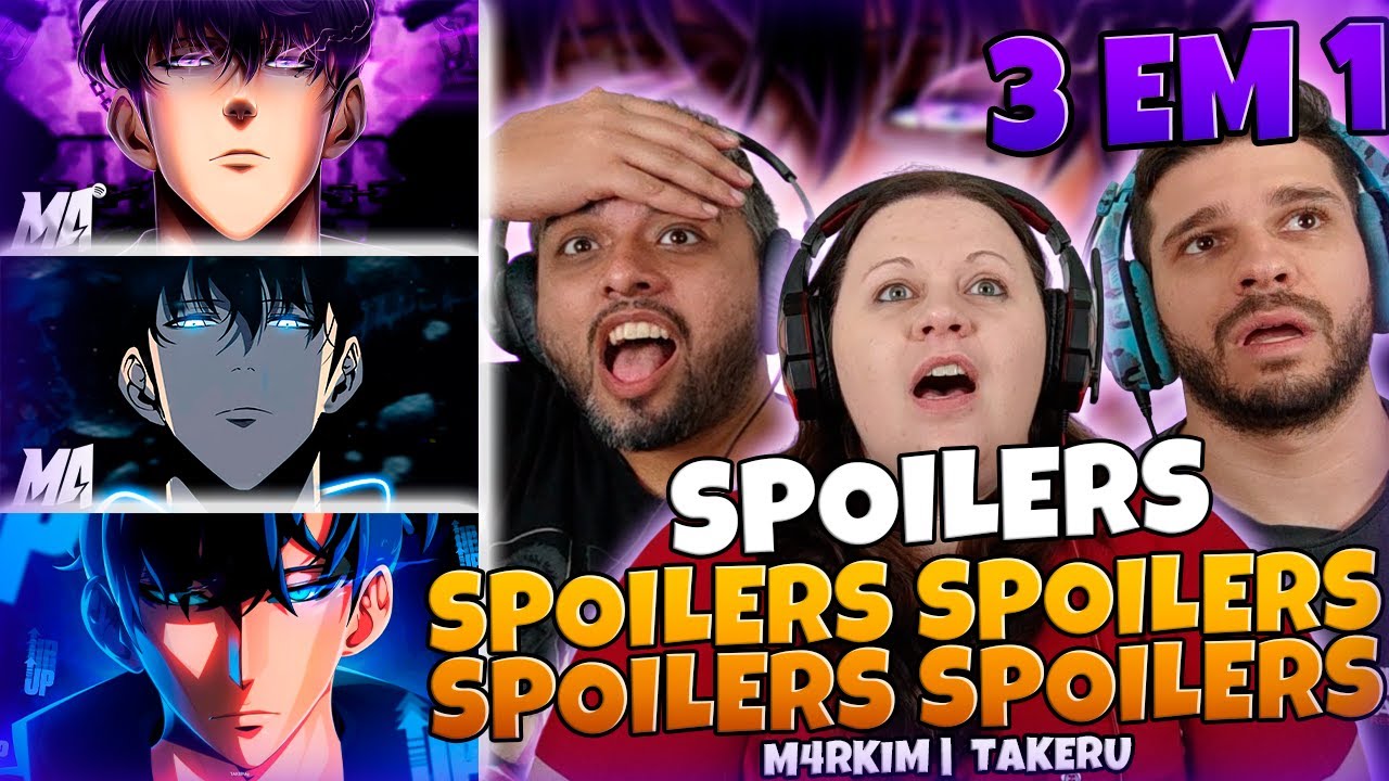 [REACT] M4RKIM ENTREGOU TUDO DE SOLO LEVELING | M4RKIM | TAKERU | MULT REACT EM FAMÍLIA