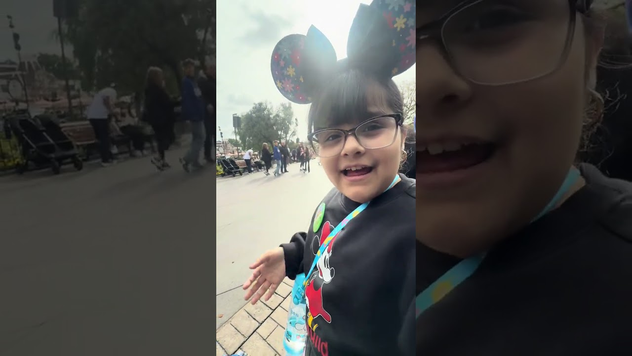 Disney birthday visit 