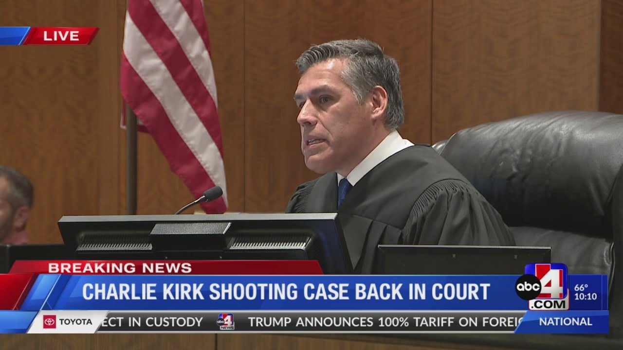 Tyler Robinson virtual hearing