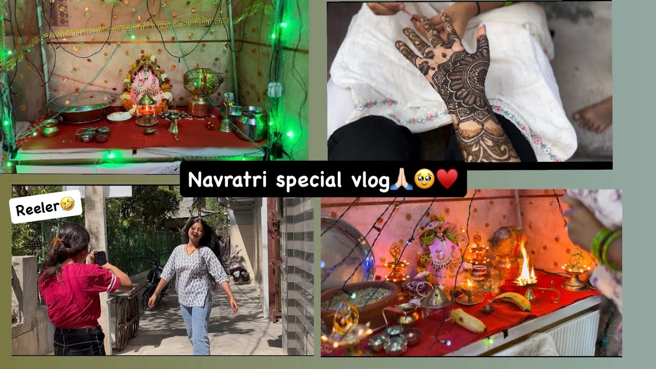 Navratri special vlog ♥️