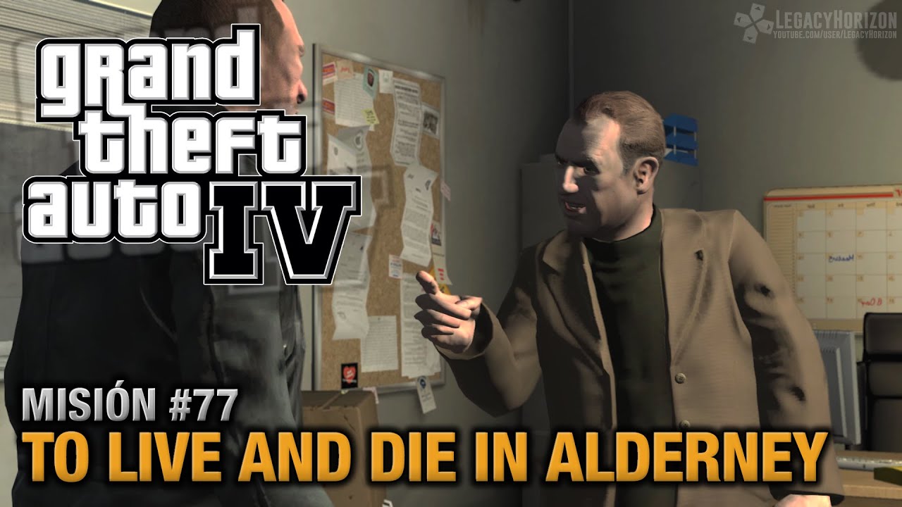 GTA 4 - Misión #77 - To Live and Die in Alderney (Español - 1080p 60fps)