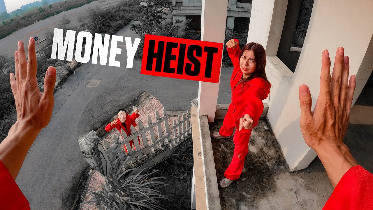 MONEY HEIST ESCAPE FROM ANGRY GIRLFRIEND 1.1 (Epic Parkour Chase POV)