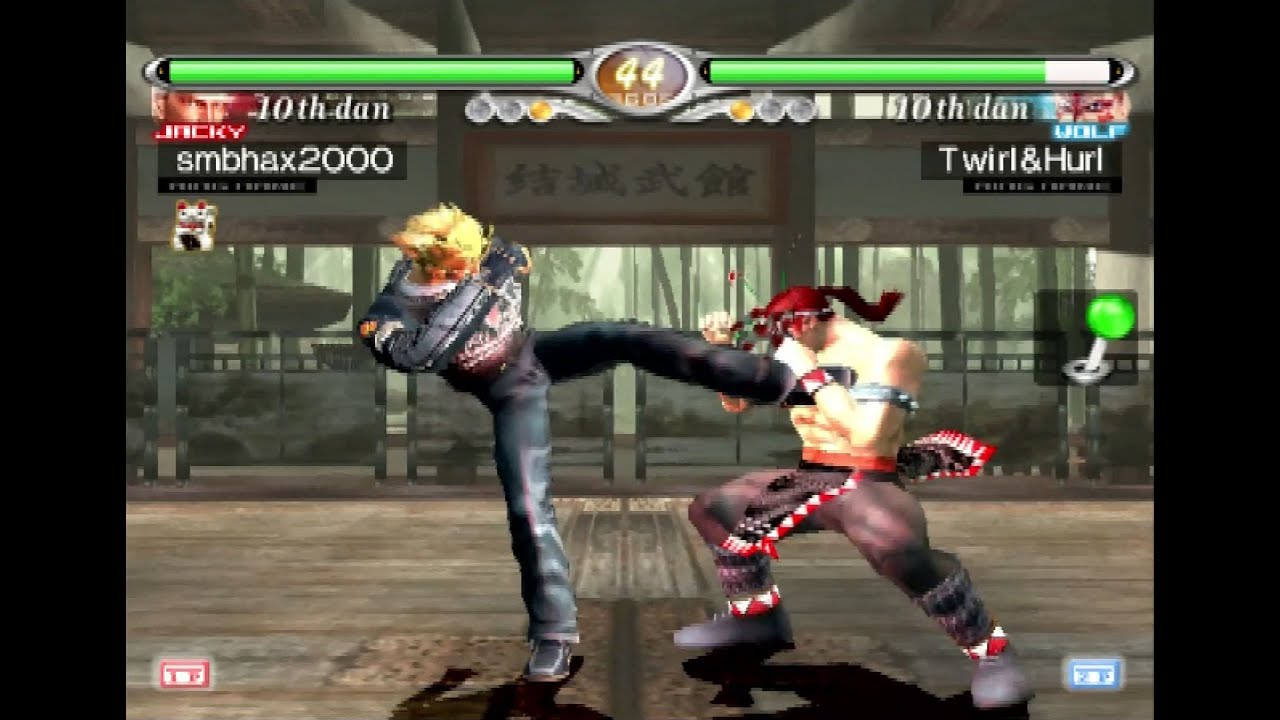 487: Virtua Fighter 4: Evolution PS2 \\ Jacky reaches Sonic Cup! - Quest mode