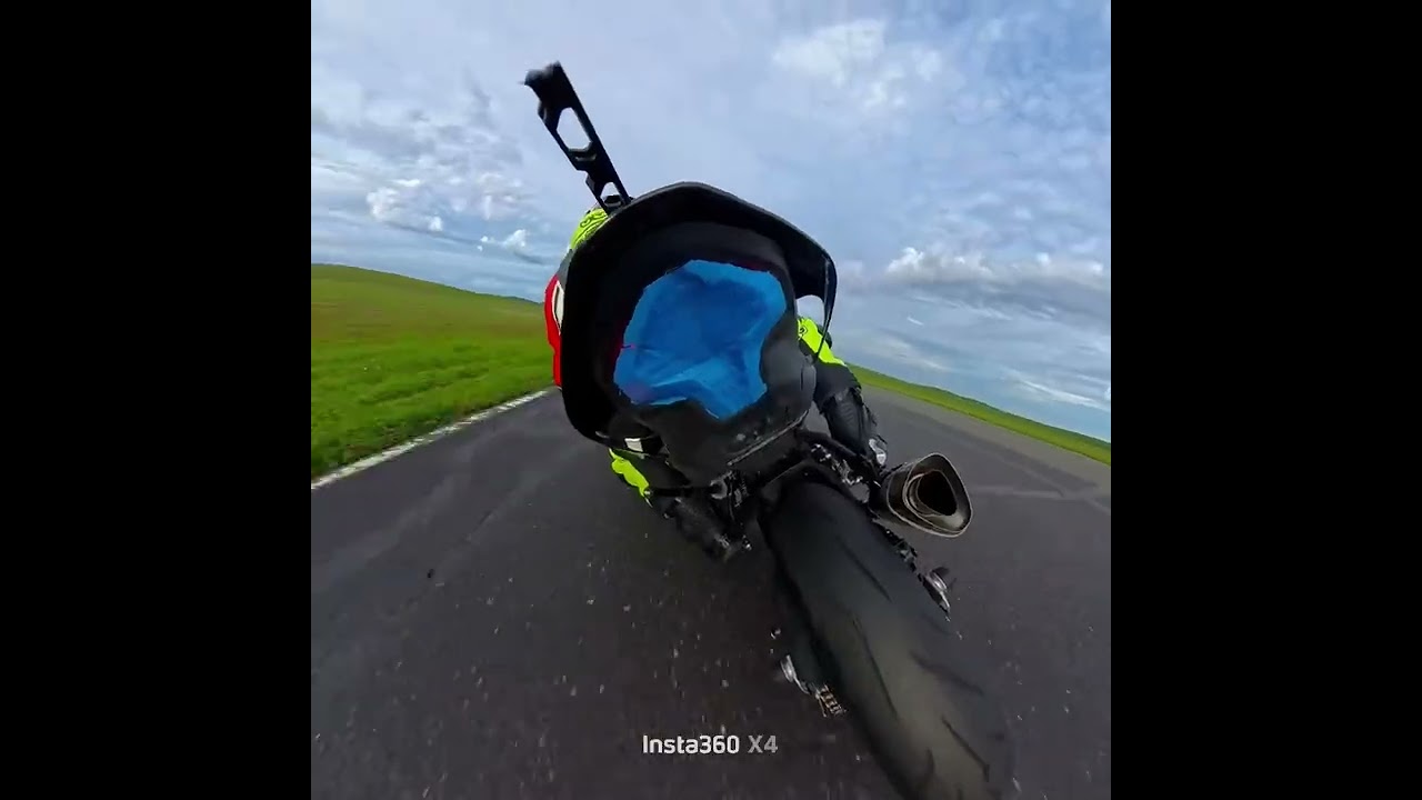 CF Moto 450ss running with Kawasaki 4RR
