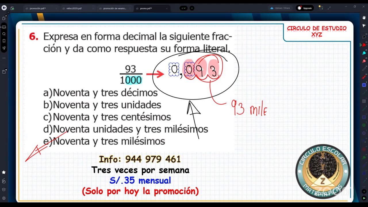 NÚMERO DECIMAL
