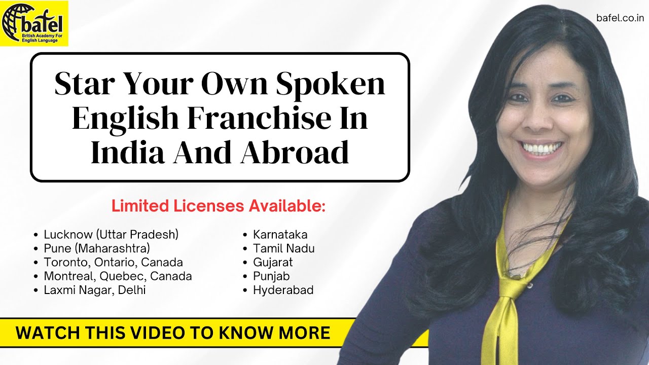 BAFEL Franchise Seminar Introduction | MD ALKA GUPTA | Bafel.co.in