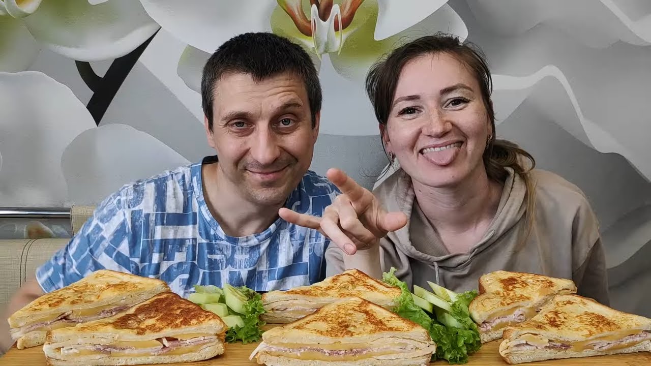 МУКБАНГ БУТЕРБРОДЫ ИЗ ТИК ТОКА | MUKBANG TIK TOK SANDWICHES #mukbang #мукбанг