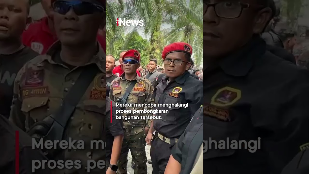 Pembongkaran Diskotek Marcopolo Ricuh, Bobby Nasution Nyaris Terkena Lemparan Batu