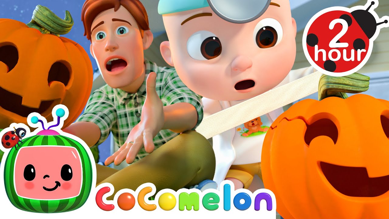 JJ Tries To Save Halloween 🎃 CoComelon Nursery Rhymes and Kids Songs | 2 HOURS | After School Club