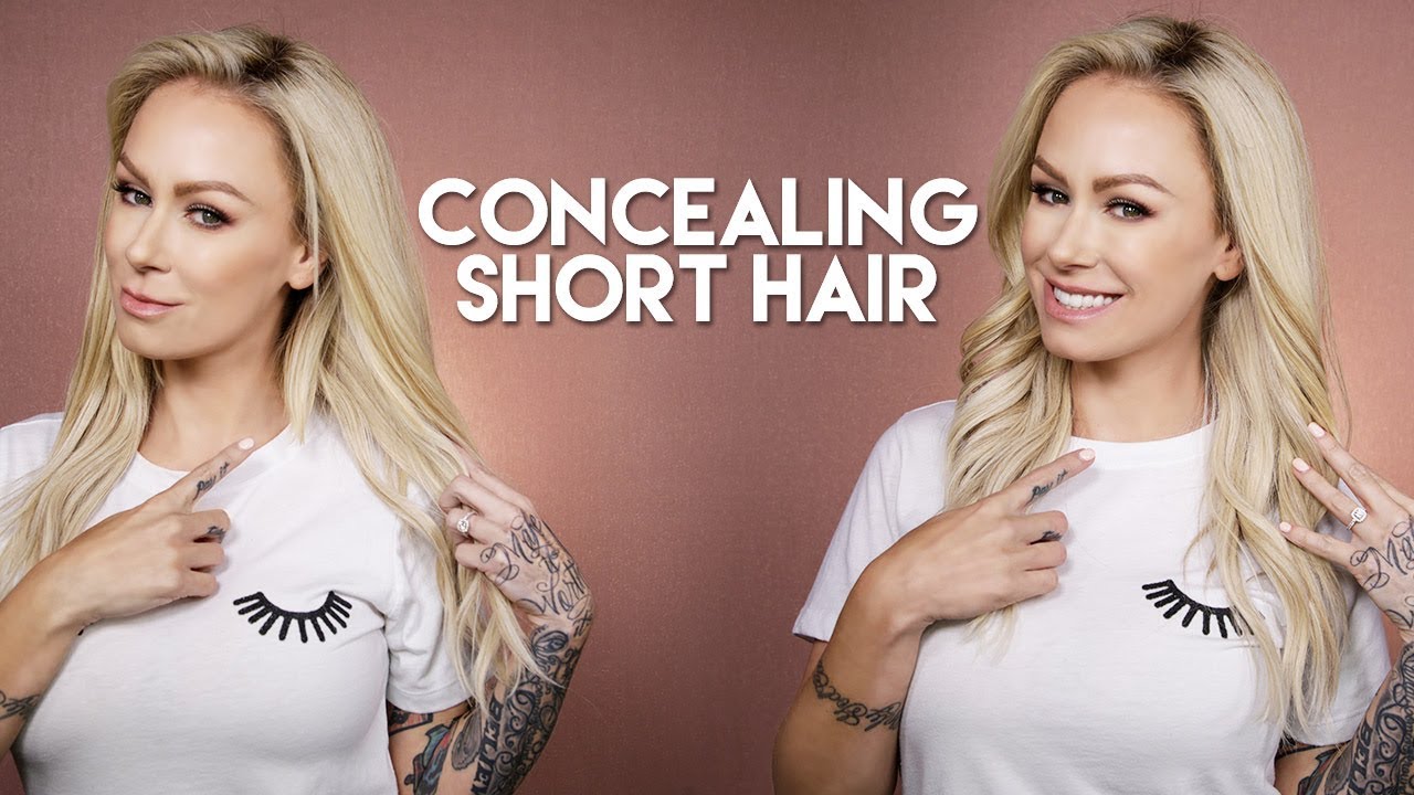 HOW TO: Conceal Short Hair - Hidden Crown