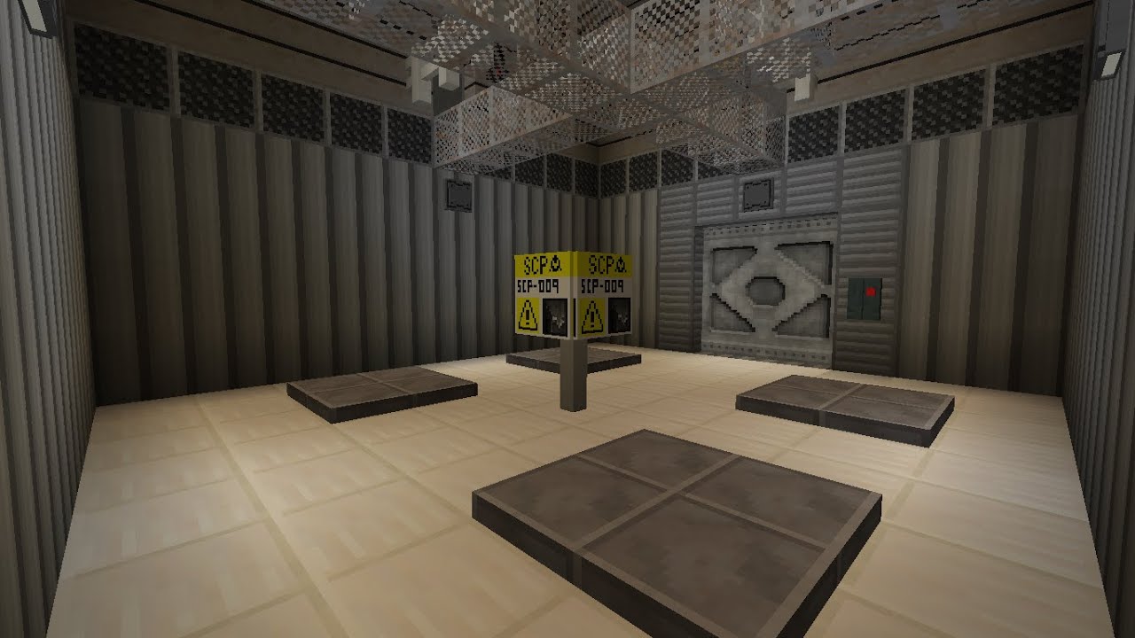 Minecraft SCP Site Showcase| SCP-009 and SCP-008 |