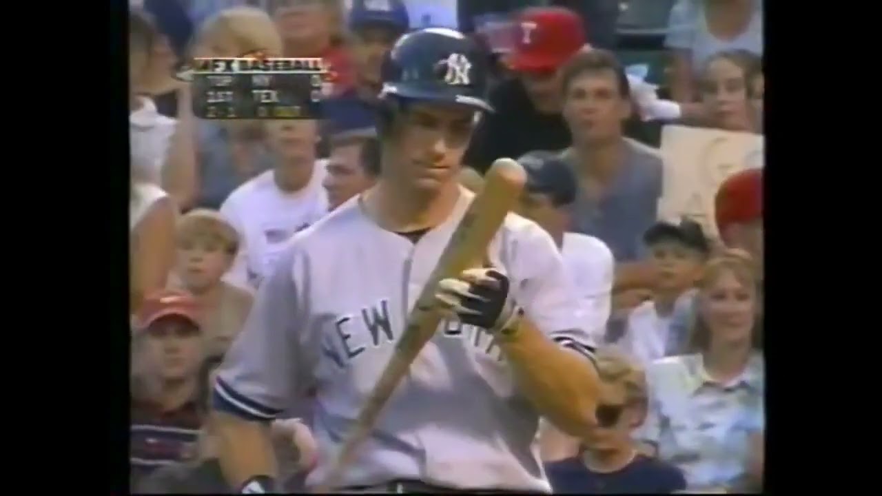 1998 MLB 22nd August NY Yankees @ Texas