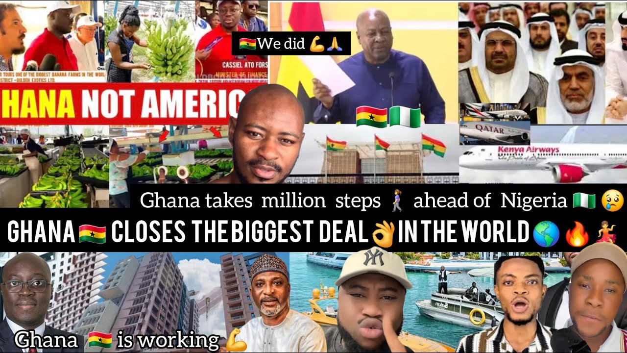 JUBILATION💃🔥AS GHANA🇬🇭CLOSES THE BIGGEST DEAL IN THE WORLD🌎😲