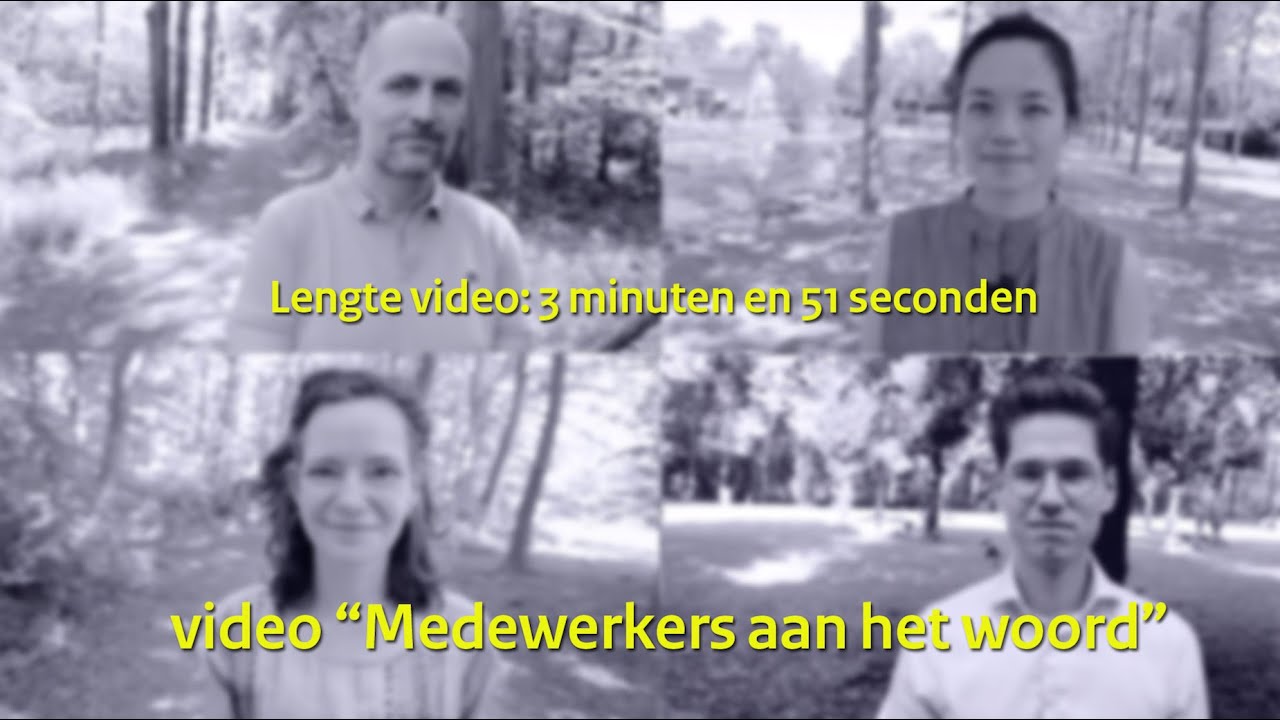 medewerkers aan het woord