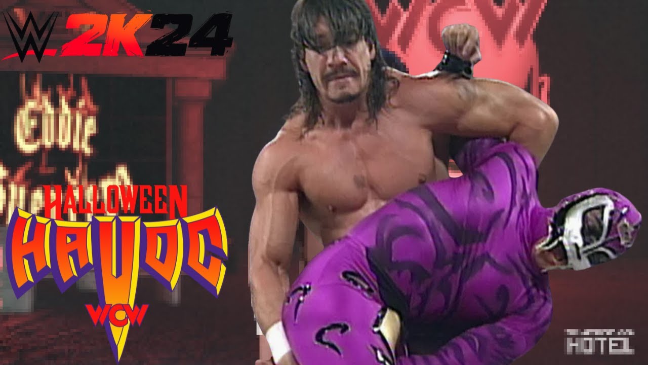 WWE2K24:💥 Halloween Havoc Throwback! Eddie Guerrero vs Rey Mysterio | WWE 2K24