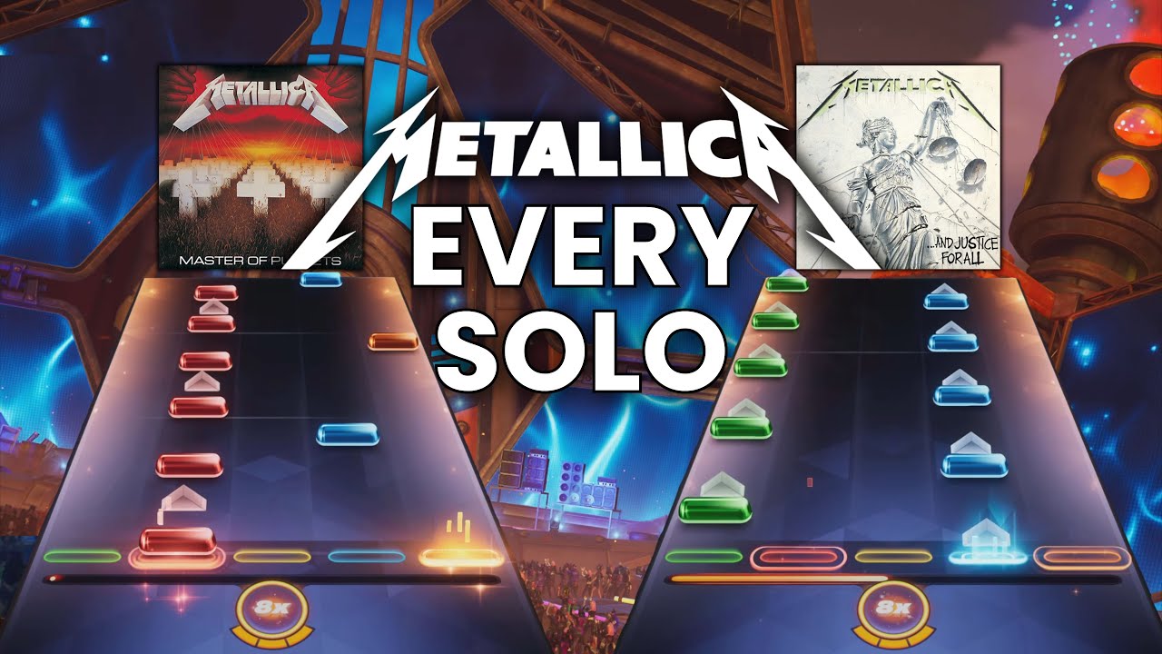 Every Metallica Solo in Fortnite Festival - Ranked Easiest to Hardest