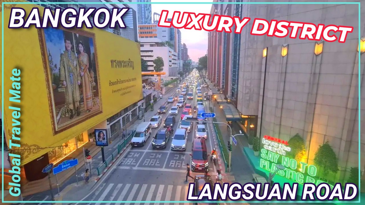 Bangkok Langsuan Road Bangkok Luxury District - Sindhorn Village and Velaa Mall 🇹🇭 Thailand