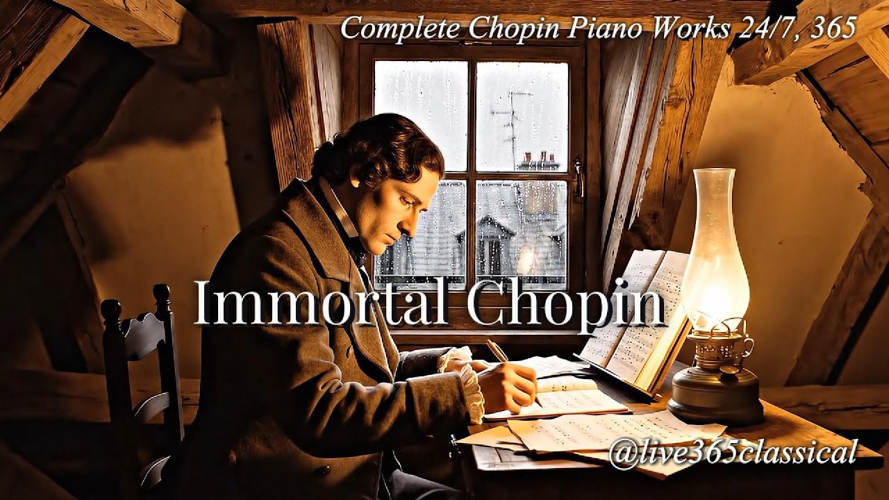Copy of Chopin Complete Piano Works 24/7 Live Radio 🎵• Relax, Study, Sleep • Full High-Quality