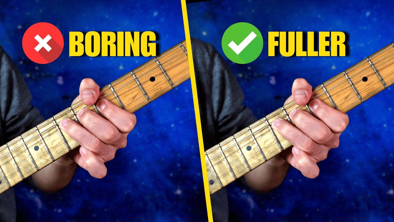Simple TRICK To Play BEAUTIFUL Guitar Chords! (Guaranteed To Impress!)