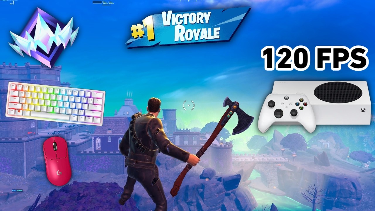Fortnite Unreal Ranked Reload On Xbox Series S | Keyboard & Mouse Gameplay | 120 FPS | 4K