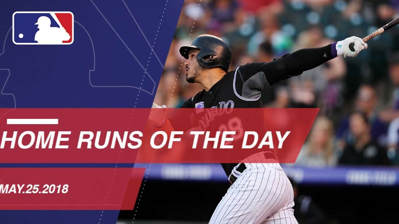 Home Runs of the Day: May 25, 2018