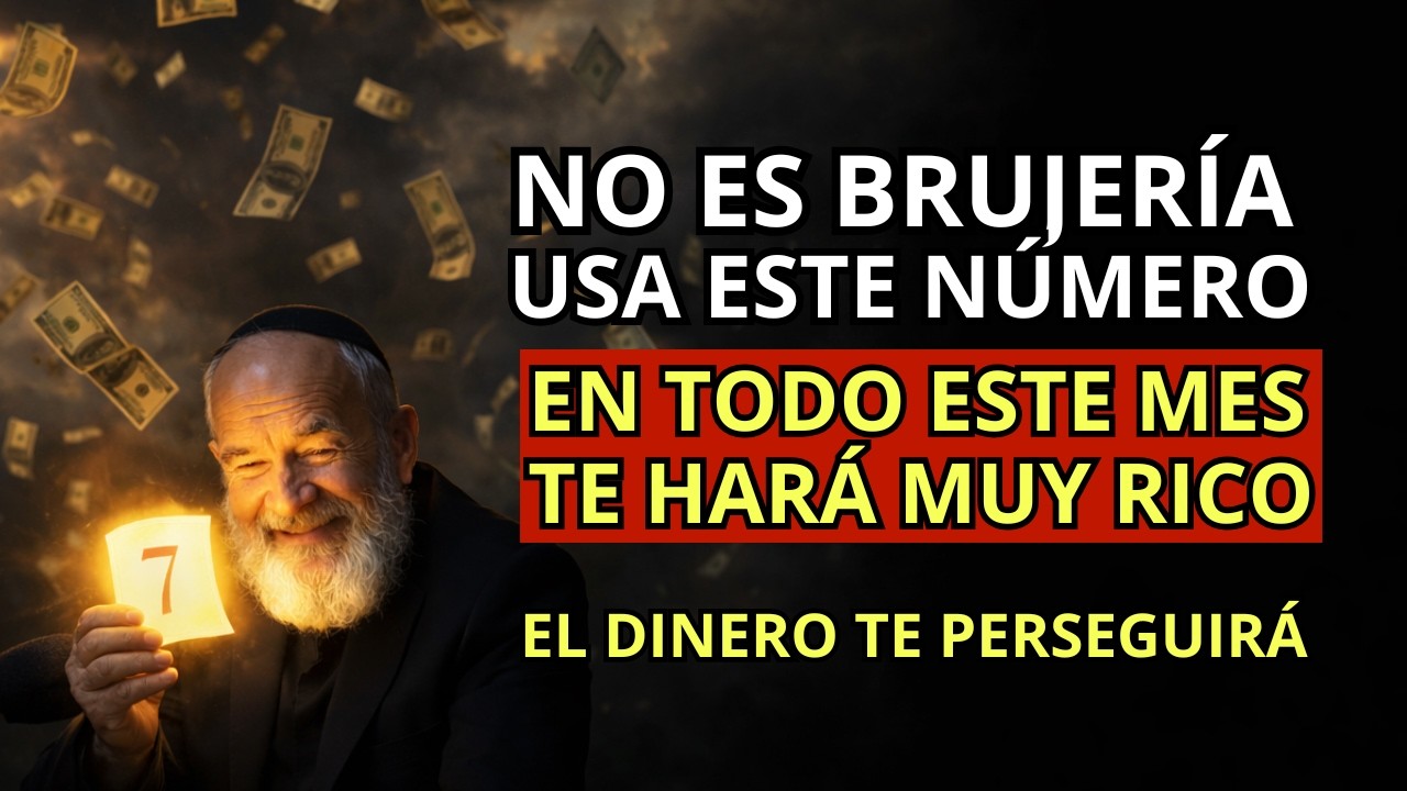 Rabino Millonario : 🔴 Da Miedo!  Este Número Secreto Te Hará Rico
