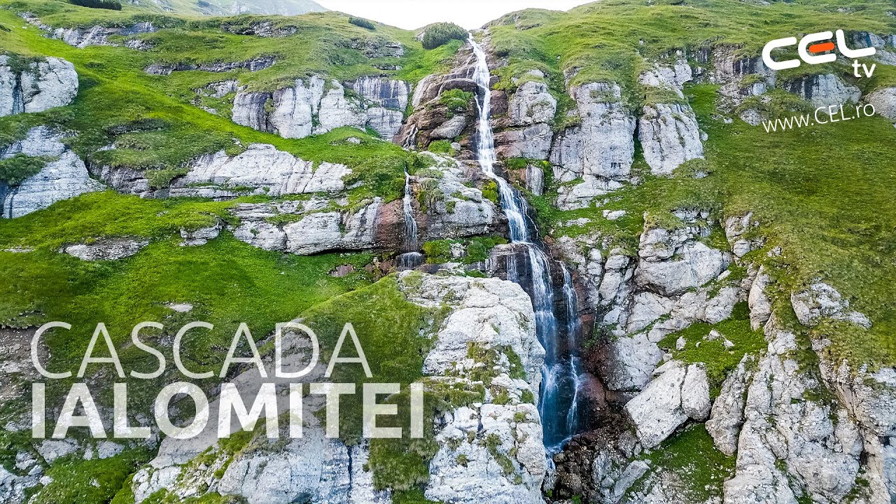 Cascada Ialomitei din Bucegi - Romania drona 4K CEL.ro #cascada #bucegi #ialomita #romania